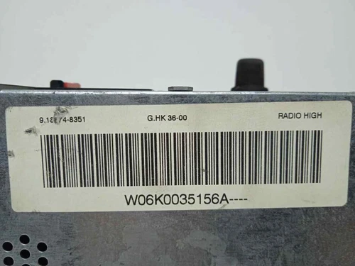 6K0035156A Sistema Audio Radio per SEAT IBIZA (6K1) Signo 2002 3797514 - Picture 6 of 10