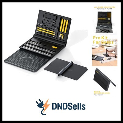 Präzisions-Schraubendreher-Set, 64 magnetische Bits, 12 Arten von Fixierwerkz...