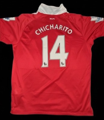 Chicharito Manchester United Home football shirt 2011 - 2012 Nike