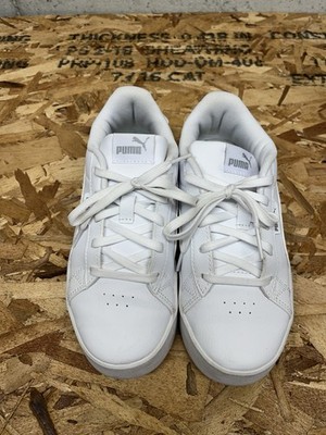Puma Jada Youth US Size 2c White Sneaker Shoes Casual Leather 381991-02