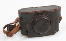 CAMERA CASE LEATHER W/STRAP VINTAGE