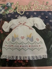 Angel Babies Joy  Love Embroidery Kit Gallery of Stitches Bucilla 332133 - New