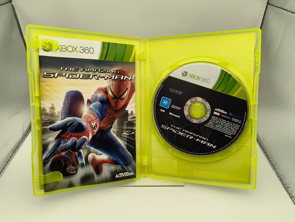 The Amazing Spider-Man - Xbox 360 (2012, PAL) Complete with Manual - Image 3 of 4