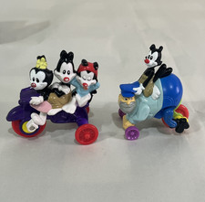 Vintage Animaniacs Mcdonalds Toys 1993 Lot of 2 Happy Meal Yakko Wakko Dot