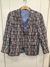 US Polo Jacket Mens  40S Plaid patch Sports C...