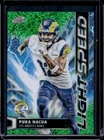 2025 Topps Cosmic Chrome Puka Nacua Green Space Dust Refractor (RAW)
