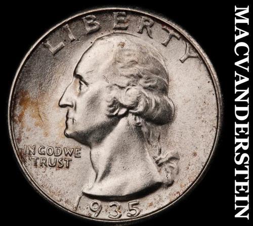 1935 Washington Quarter- Choice Gem Brilliant Uncirculated+++ Luster #G6751