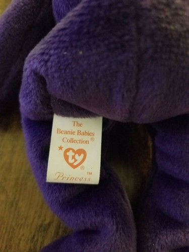 Princess Beanie Baby (Princess Diana Bear) - Ty Beanie Babies - Picture 4 of 4