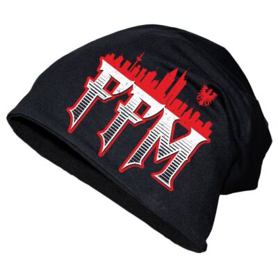 Herren Männer Jungs Long Beanie Frankfurt Patch Mütze FFM Größe XS - XXL