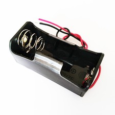 3pcs C Type x 1 Battery Holder Battery Case Box Black Battery Storage Case