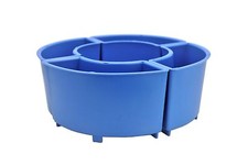 Proops Candle Mould Set, Arc, Semi Curved/Wave Shapes, 4 Pieces. S7674