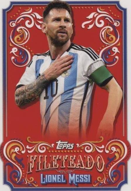 Topps Argentina Fileteado - Lionel Messi #FT-4 2023 for sale | eBay