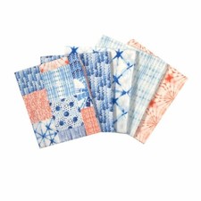 shibori Twist fat Quarter Bundle, Shibori fabric, quilting fabric, 2716