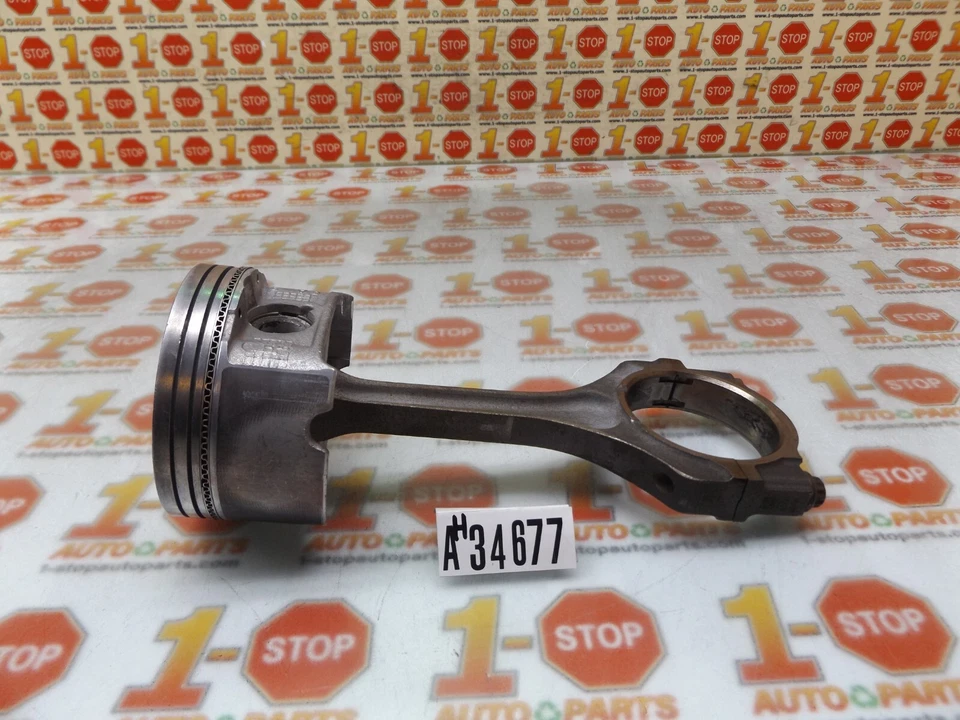 2008-2010 HONDA ACCORD 3.5L  PISTON W/ CONNECTING ROD 13010-R70-A00 OEM - Image 2 of 4