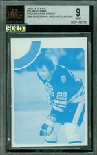 1978-79 TOPPS LOA # 79 BRAD PARK HOF PROOF BGS 9 MAC SOLO FINEST GRADE $225 CARD
