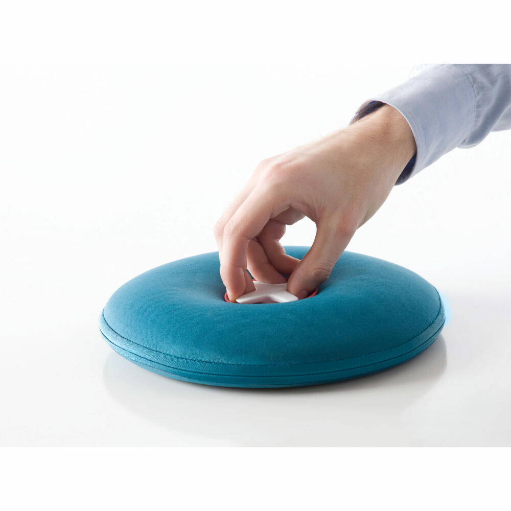 Bouillotte/coussin Chauffant Pill 1,9 L – Bleu, PVC Et Néoprène, Depot4Design