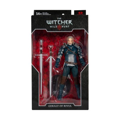 The Witcher Geralt of Rivia (Viper Armor: Teal) 7'' Action Figure with Accesso...