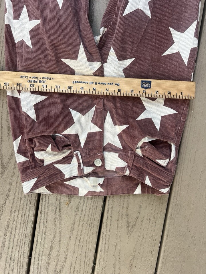 Altar'd State Pants Women’s Size Small Bell Bottom Flared Corduroy