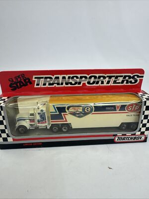 Matchbox Super Star Transporter STP Race Team RICHARD PETTY Vintage 1991 CY 104