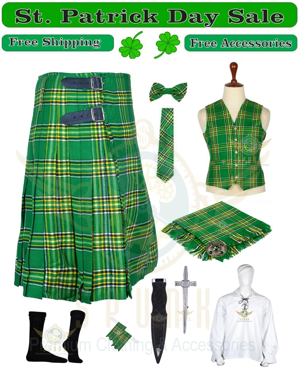 St patrick's sale day kilt