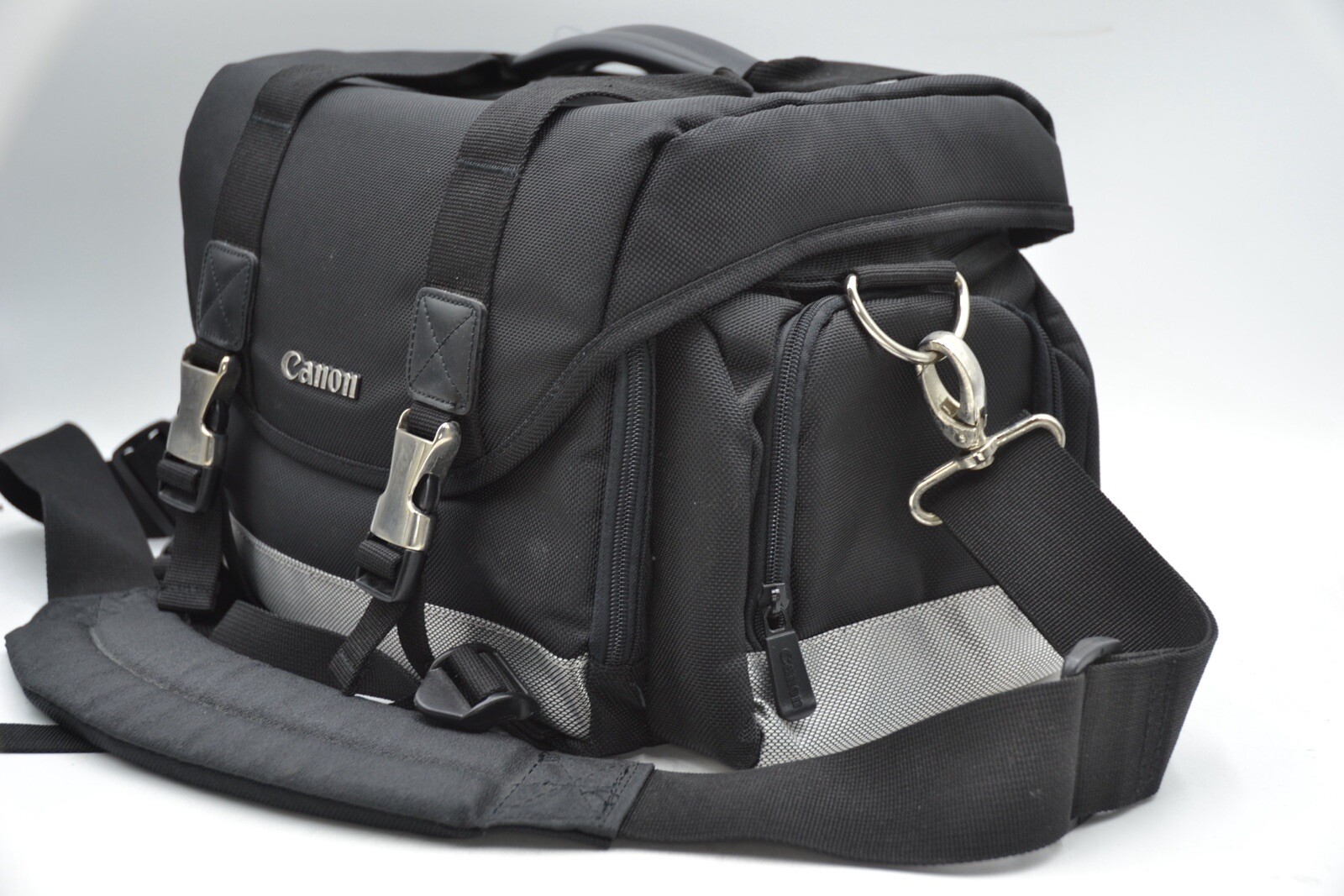 Canon 200DG Digital SLR Large Camera & Lens Case Gadget Bag Black Shoulder Strap eBay