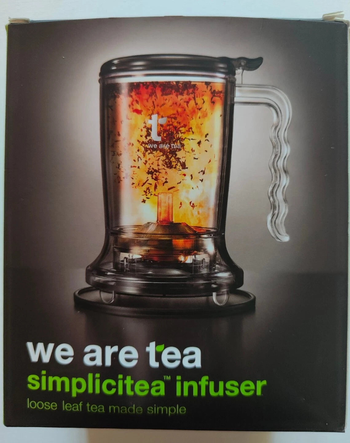 WE ARE TEA SIMPLICITEA INFUSER loose LEAF tea made simple NEW