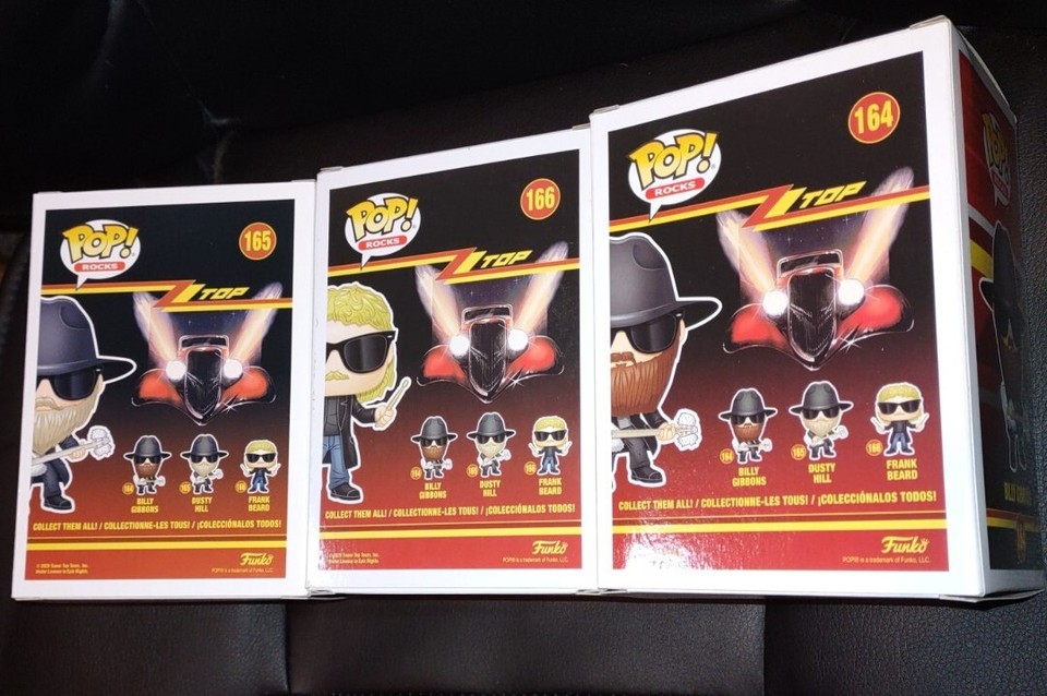 Funko Pop! Rocks #165 - ZZ Top - Dusty Hill - Occasion