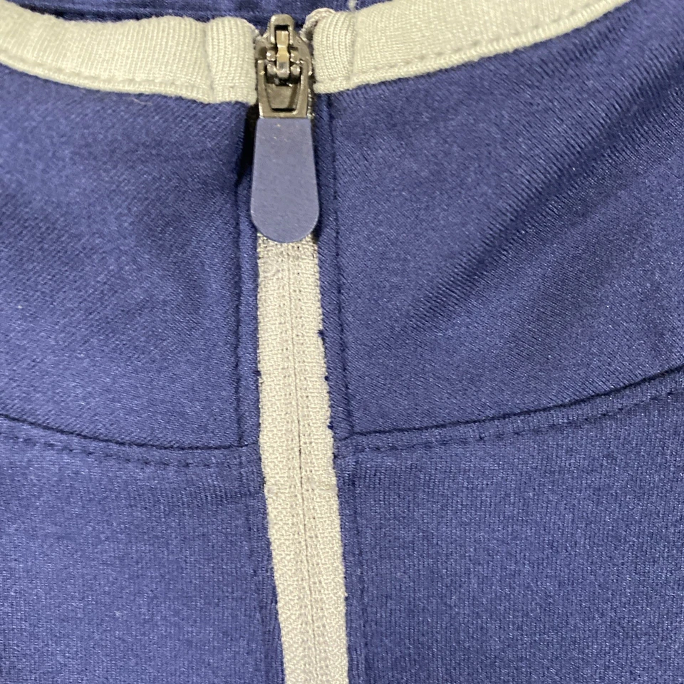 Camisa Dallas Cowboys Para Hombre L Grande Ble Manga Larga 1/4 Cremallera Ropa de Equipo Foto 3 de 4