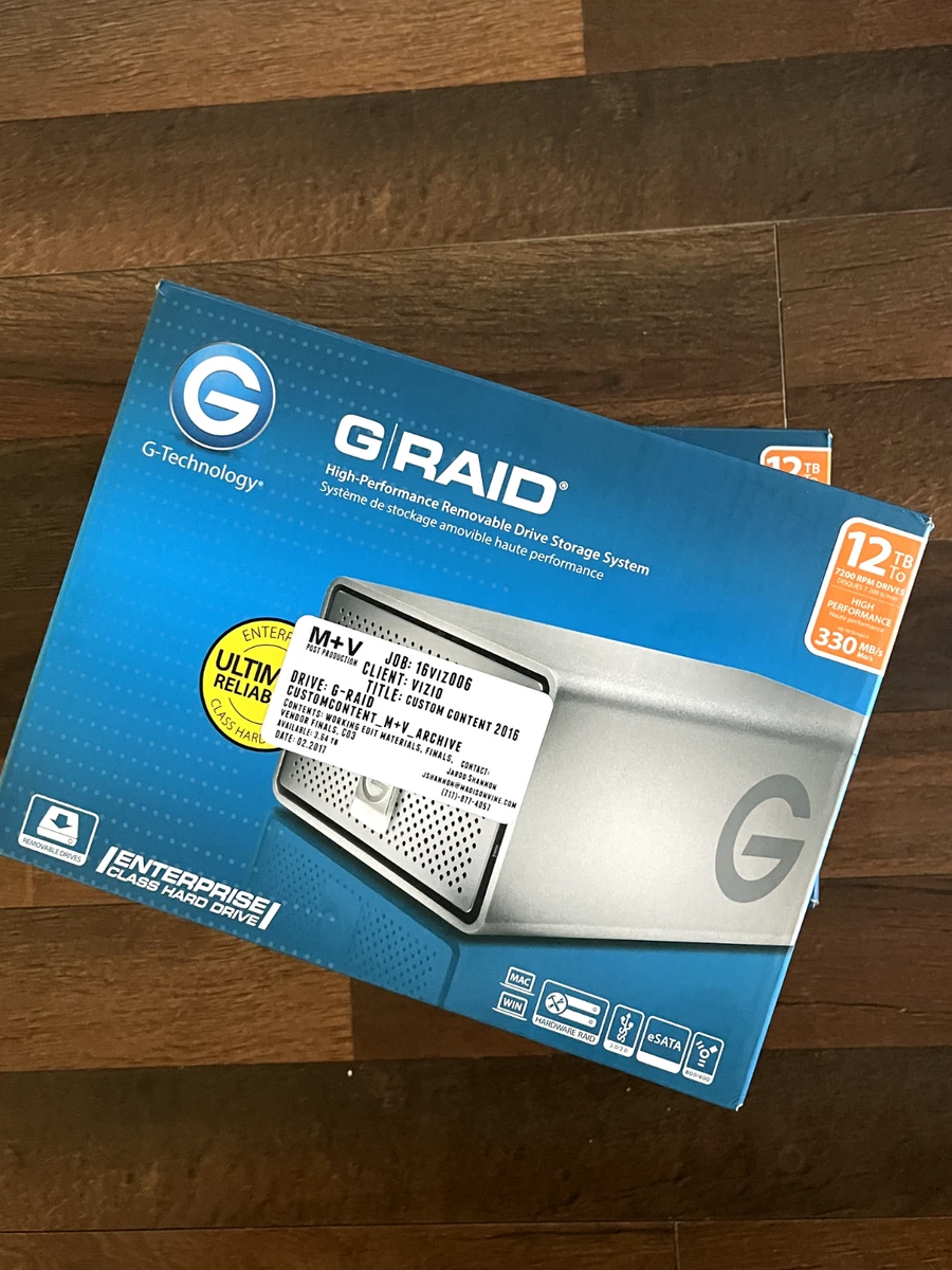 G-Technology 12 TB External Hard Disk Drives for sale | eBay