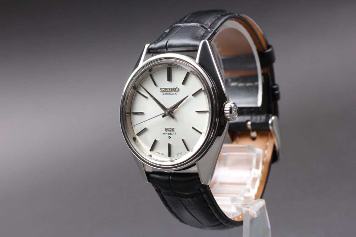 Serviced* SEIKO King Seiko Hi-Beat 5621-7021 Silver Dial