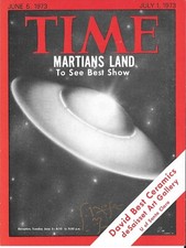 Stanley Mouse Handbill Flyer Ceramics Art Gallery Show SIGNED 1973 Flying Saucer