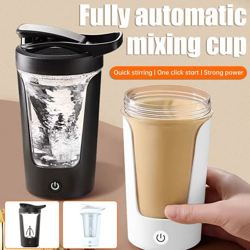Tazza Autoagitante Auto Miscela Tazza Caffè Elettrica Proteina Polvere Shaker - Foto 2 di 16