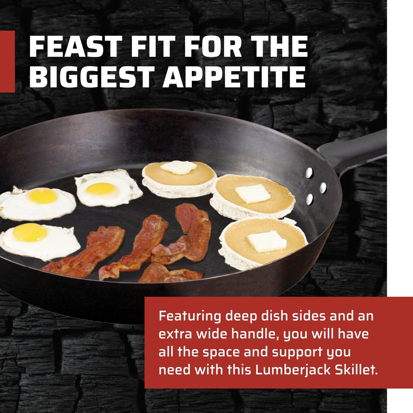 Camp Chef Lumberjack Skillet 20" eBay