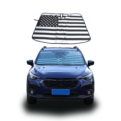 US Flag Car Sun Shade Windshield Sunshade Cover Für Subaru XV / Crosstrek 18-25