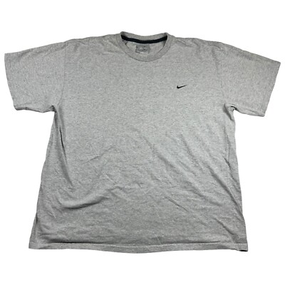 トップス 00s NIKE swoosh logo border tee Nike Little Girls Short Sleeve Femme Pop Graphic T-Shirt