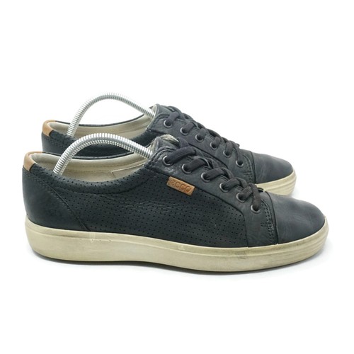ecco perforated leather sneaker