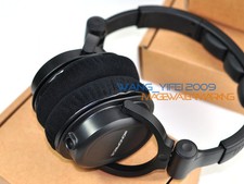 Velour Replacement Cushion For Premium Hi-Fi DJ Style Over-the-Ear Pro Headphone