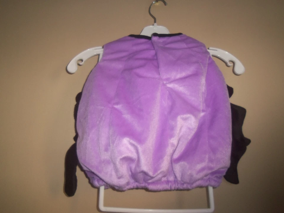 SPIDER PURPLE BLACK WARM BUBBLE BODY 8 LEGS HALLOWEEN COSTUME UP TO 24 MONTHS - Image 4 of 4