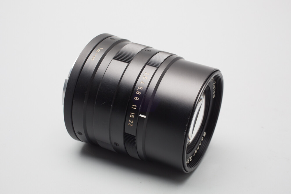 Contax Carl Zeiss Sonnar 90mm f/2.8 F2.8 T* Lens, Black Edition