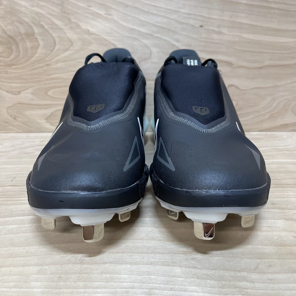 Botines de béisbol Nike Force Zoom Trout 8 Pro talla 10,5 de metal negros para hombre Foto 4 de 4
