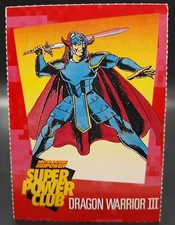1990s Nintendo Super Power Club Magazine Card #10 Dragon Warrior III 3 NES