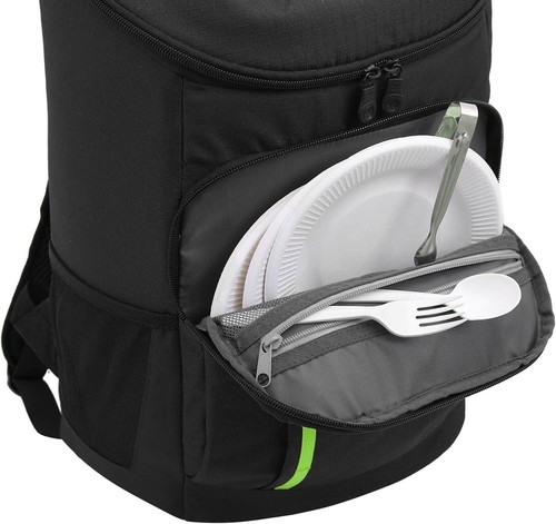 TOURIT Kühlrucksack Leichter Rucksack 28L mit Flaschenöffner Hält 30 Dosen - Bild 9 von 9