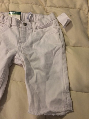 NEW YOUTH OLD NAVY BRAND WHITE JEANS PANTS SIZE 5! - Picture 2 of 6