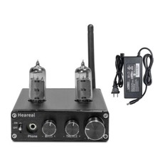 200W Hifi Tube Amplifier Bluetooth Amplifier Two Channel Power Amp with Adapter