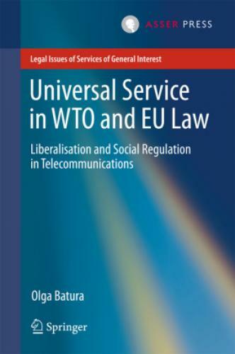 Thumbnail - Universal Service In Wto And Eu Law Liberalisation And Social