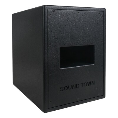 Sound Town Dual 8'' 800W Powered PA Subwoofer, Plywood (CARME-208SPW)
