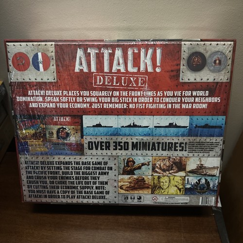 Attack! Deluxe Expansion Box - Eagle Gryphon Games - New & Sealed - Picture 2 of 3
