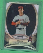 TYLER CHATWOOD 2010 Bowman Sterling Black Refractor Rookie #/25 