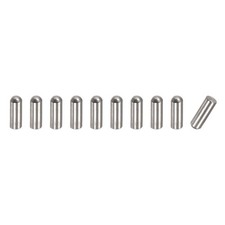 4x6mm Dowel Pins, 10pcs Round Head Flat Chamfered End Dowel Pin