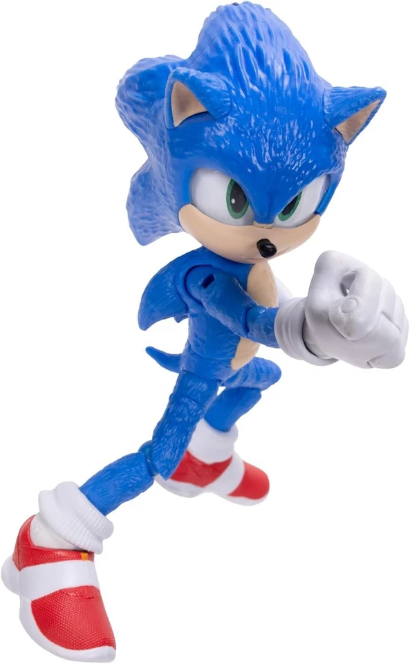 Figuras de acción de la película Sonic 3 figura de juguete de coleccionista de 5 pulgadas, altamente Foto 3 de 4